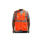 Kanca Reflektörlü Mühendis Ikaz Yeleği - 2XL