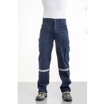 KANCA SAFETY Gabardin Kışlık Kalın İş Pantolonu Cepli Lacivert
