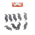 Kanca/Çengel Bıçak Yedek Uç – 10’lu Orijinal Lutz, Solingen, 65 Mikron