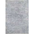 Kandhkot Gri Makinada Yıkanabilir Kaymaz Taban Dijital Makine Baskı Salon Halı-I-Haln-HLN1774-300x400