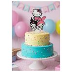Kanem3D Hello Kitty Kuromi ve Melody Pasta Süsü
