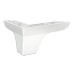 KANEPE KOLTUK BAZA SEHPA TV ÜNİTESİ PLASTİK AYAK NOVA 8 CM BEYAZ (4 ADET)