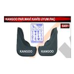 Kangoo Parçalı Mavi Kavis Uyumlu Paçalık Çamurluk Tozluk