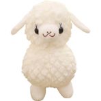 Kangrui-HB Küçük Koyun Bebek Alpaka Peluş Bebek Çocuk Doğum Günü Hediyesi Pençe Makinesi Oyuncak Yüzük Hediye (Yurt Dışından) - Beyaz - Beyaz