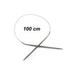 Kanguroom Çelik Telli Misinalı Örgü Şişi 100 cm No:4.00 mm