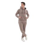 Kanguru Cepli Kapüşonlu 3 Iplik Kışlık Sweat Takım