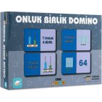 Kanguru Matematik Onluk Birlik Domino Oyunu-Basamak Değeri Öğreten Eğitici Oyun | Müfredata Uyumlu / 7-8 Yaş / 2 Oyuncu