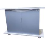 Kanki Pet 100 cm MDF KP1004010GR Flex Gri Kapaklı Akvaryum Sehpası