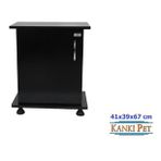 Kanki Pet 41 cm Mdf Flex Ithal Akvaryum Sehpası 41X39X67 cm - Siyah