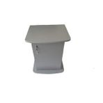 Kanki Pet 42 Cm MDF Oval İthal Gri Akvaryum Sehpası 42 x 38 Cm
