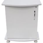 Kanki Pet 50 cm Mdf Bombeli Akvaryum Sehpa 50X27X67 cm - Beyaz