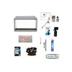 Kanki Pet 65 Cm Beyaz kapaklı düz Akvaryum Full Set KP65BDSET02