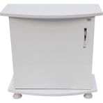 Kanki Pet 65 cm Bombeli Akvaryum Sehpa - Beyaz