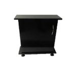 Kanki Pet 65 Cm MDF Akvaryum Sehpa Siyah Düz 65x26x67 cm