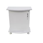 Kanki Pet 65 Cm MDF Bombeli Akvaryum Sehpa Beyaz 65X30X67 cm