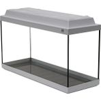 Kanki Pet Akvaryum 80 cm Beyaz Düz Tam Kapaklı 80 x 29 x 40 cm (95 litre)