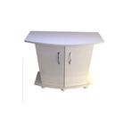 Kanki Pet Akvaryum Sehpası MDF Bombeli Beyaz 80 Cm