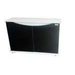 Kanki Pet KP1000125SY 100 cm Flex Siyah Akvaryum Sehpası
