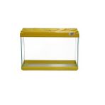 Kanki Pet KP3018 Renkli Kapak Mini Akvaryum Sarı 30 CM