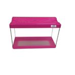 Kanki Pet KP3518 Renkli Kapak Akvaryum Pembe 35 CM
