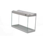 Kanki Pet KP5018 Renkli Kapak Akvaryum Beyaz 50 CM