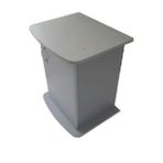 Kanki Pet Oval İthal Akvaryum Sehpası Gri 42 x 38 CM