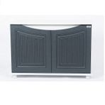 Kanki Pet Western Seri Akvaryum Sehpası WESTERN10031-ANT1 | 100x31x69 cm Beyaz-Antrasit