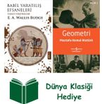 Kanon Kitap Babil Yaratılış Efsaneleri + Geometri + Dünya Klasiği Hediye - Hayır