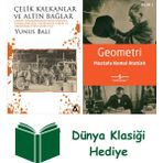 Kanon Kitap Çelik Kalkanlar ve Altın Bağlar + Geometri + Dünya Klasiği Hediye - Hayır