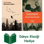 Kanon Kitap Delirmenin Argosu + Geometri + Dünya Klasiği Hediye - Hayır