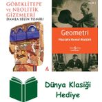Kanon Kitap Göbeklitepe ve Neolitik Gizemleri + Geometri + Dünya Klasiği Hediye - Hayır