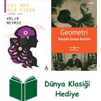 Kanon Kitap Iki Ada Bir Kadın - Ikinci Cilt + Geometri + Dünya Klasiği Hediye - Hayır