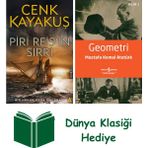 Kanon Kitap Piri Reis'in Sırrı + Geometri + Dünya Klasiği Hediye - Hayır