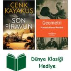 Kanon Kitap Son Firavun + Geometri + Dünya Klasiği Hediye - Hayır