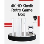 Kanonik Education 2 Kollu Kablosuz 4K TV Uyumlu Klasik Oyun Konsolu