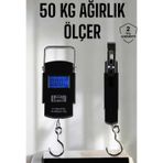 Kanonik Education Ağırlık Ölçer 50 Kg El Terazisi El Kantarı Pilli Led Ekran