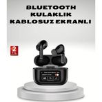 Kanonik Education Aktif Gürültü Engelleme (ANC) Kablosuz Bluetooth Kulaklık – Dijital Ekranlı, Dokunmatik ve Uzun Pil