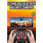 Kanonik Education Android Uyumlu Gamepad X3 Game Stick Oyun Kolu Bluetooth Bağlantılı