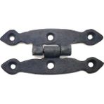 Kanonik Education Antika Tarz Dekoratif Pirinç Dar Menteşe - 75x39 mm, Oksit