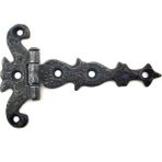 Kanonik Education Antika Tarz Dekoratif Pirinç Kuyruklu Kelebek Menteşe - 63x100 mm, Oksit