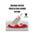 Kanonik Education Ayarlanabilir Isı Ayarıyla Profesyonel Bukle Maşası – Hızlı ve Nazik Şekillendirme