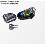 Kanonik Education Bluetooth 5.4 Kablosuz Interkom+ Motor Disk Kilidi - Renkli
