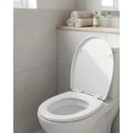 Kanonik Education Dayanıklı Klozet Kapağı Universal Model Kolay Kurulum Hijyenik Banyo Ürünü