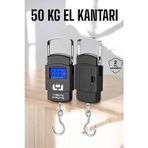 Kanonik Education El Terazisi Dijital Göstergeli Pilli 50 Kg Ağırlık Ölçer