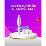 Kanonik Education Elektrikli Manikür ve Pedikür Matkap Seti – Ayarlanabilir Hız, Ergonomik ve Sessiz