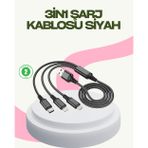 Kanonik Education Hızlı Şarj Destekli Çoklu Şarj Kablosu – Seyahat ve Günlük Kullanım