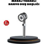 Kanonik Education Masaj Uçlu Yüksek Basınçlı Duş Başlığı Spa Etkili