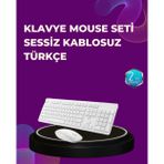 Kanonik Education Ofis ve Ev Kullanımı İçin Kablosuz Klavye Fare Seti - Ergonomik ve Pratik