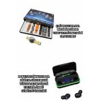 Kanonik Education Powerbank Bluetooth Kulaklık Ve Akıllı Saat 7 Kordonlu Metal Kordon Plastik Kordon