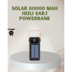 Kanonik Education Powerbank Solar Fenerli Çoklu Kablolu Taşınabilir Şarj Aleti